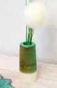 Soliflore fin strié Vert/Cuivre