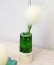 Soliflore fin strié Vert/Argent